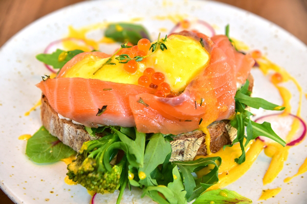 Egg Mikado (320+ THB) orange hollandaise sauce (2)