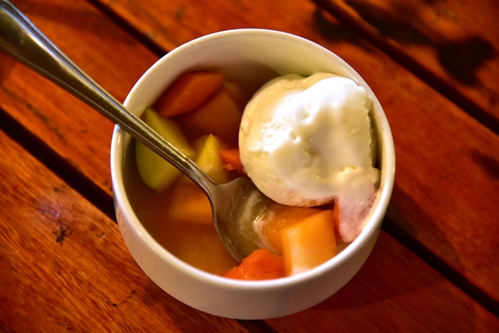 Icecream Fruit Salad