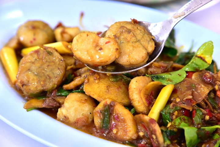 เอ็นหอยผัดฉ่า (150 THB) (2)