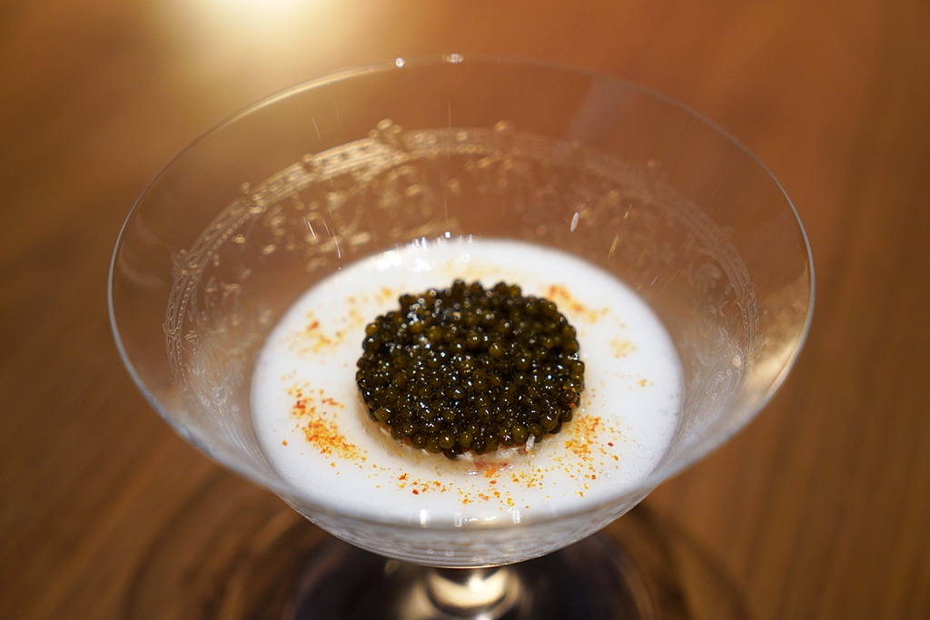 เมนูคาเวียร์ของ Blue by Alain Ducasse ที่ห้าง Icon Siam